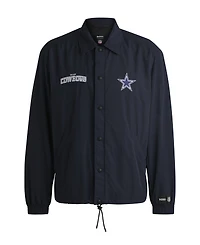 Hugo Boss x Nfl Embroidered Branding Water-Repellent Jacket