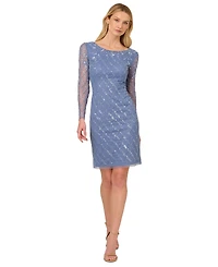 Adrianna Papell Embellished Sheath Dress