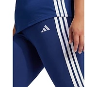 adidas Plus Size Essentials 3-Stripes Cotton Leggings