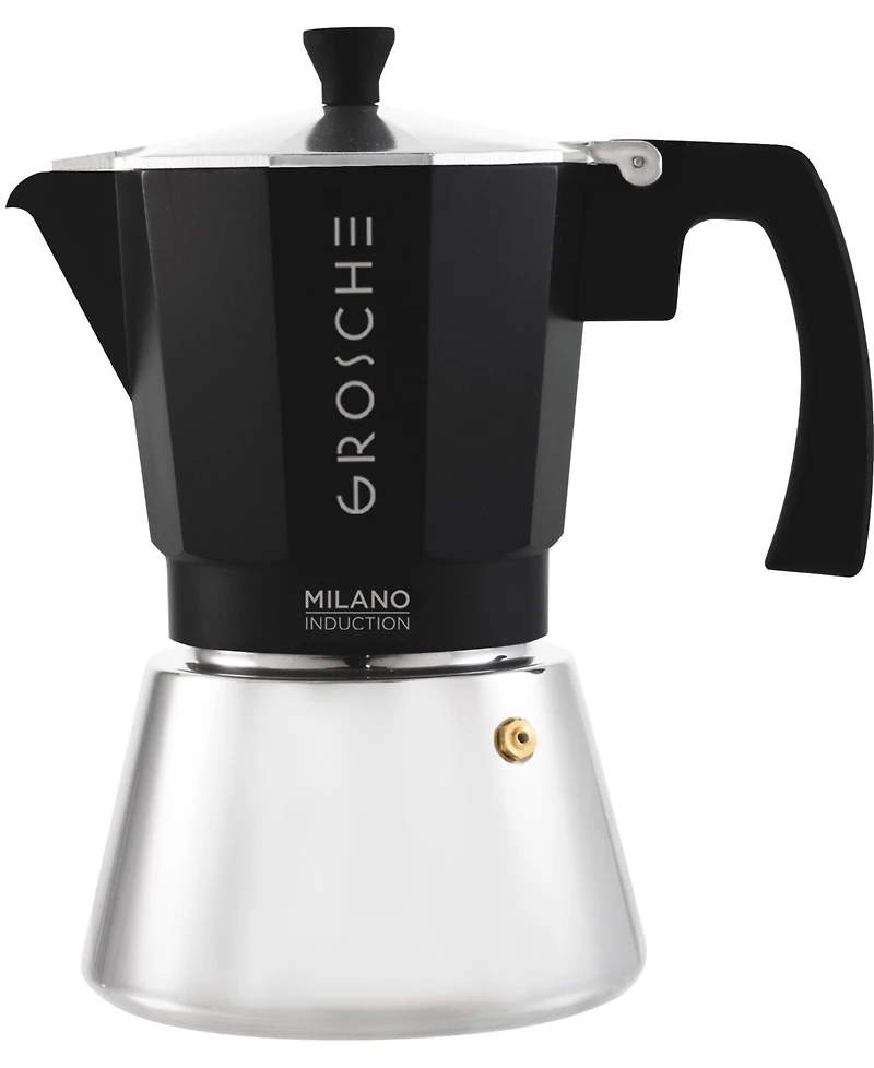 Grosche Milano Induction Stovetop 9 Cup Espresso Maker Moka Pot