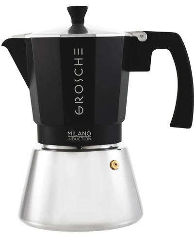 Grosche Milano Induction Stovetop 9 Cup Espresso Maker Moka Pot