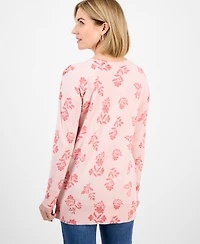 Style & Co Petite Fine-Gauge Tunic Sweater, Exclusively at Macy's