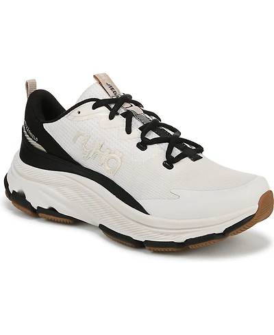 Ryka Women's Devoted Rs Washable Lace Up Walking Sneakers