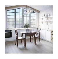 Jofran Simplicity Solid Wood Classic Cross-Back Dining Chair (Set of 2)