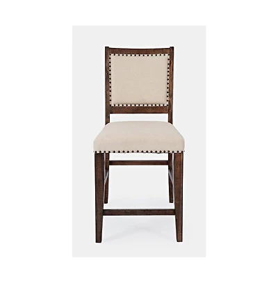 Jofran Fairview Transitional Upholstered Counter Stool (Set of 2)