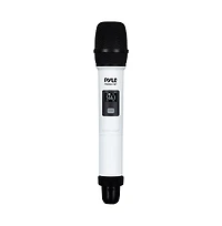 Pyle Uhf Wireless Microphone System - 4 Handheld Mics, 4-Channel Receiver, Usb Charging