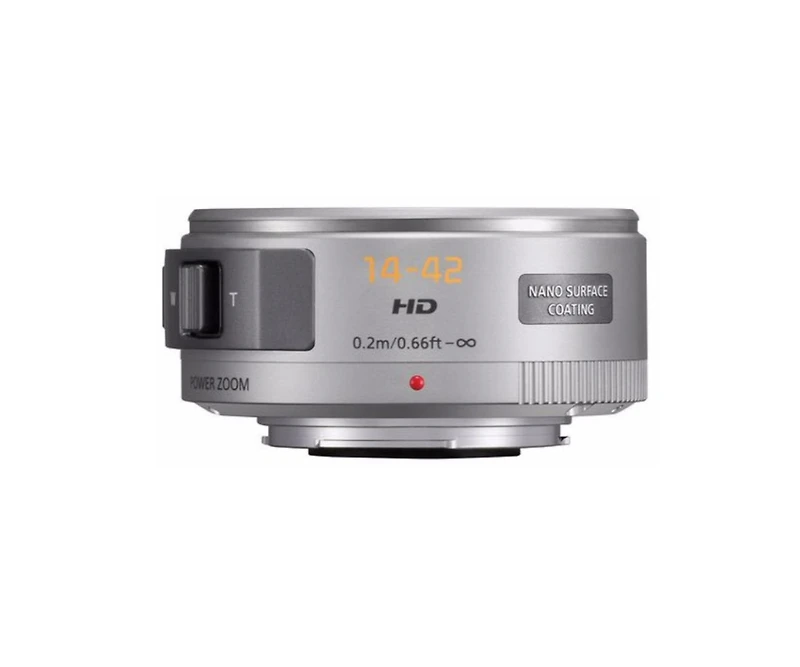 Panasonic Lumix G X Vario Pz 14-42mm f/3.5-5.6 Aspherical Lens for Micro Four Thirds, Silver