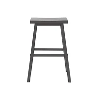 Liberty Furniture 24 Inch Sawhorse Counter Stool- Gray