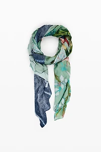 Desigual Women's Patch scarf