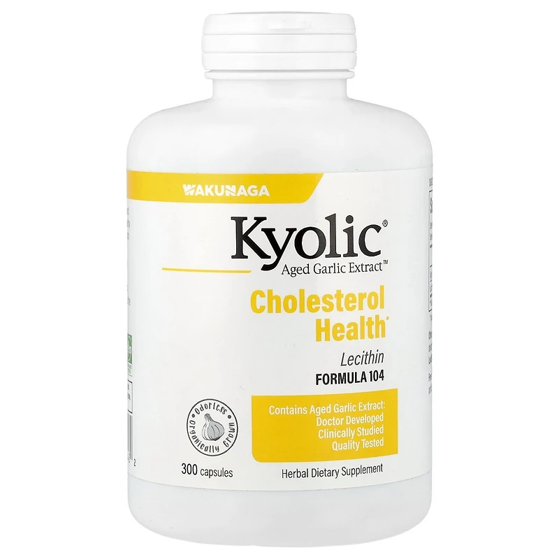 Kyolic Aged Garlic Extract Cholesterol Health Formula 104