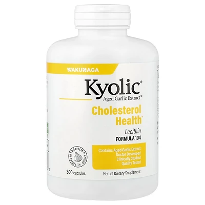 Kyolic Aged Garlic Extract Cholesterol Health Formula 104