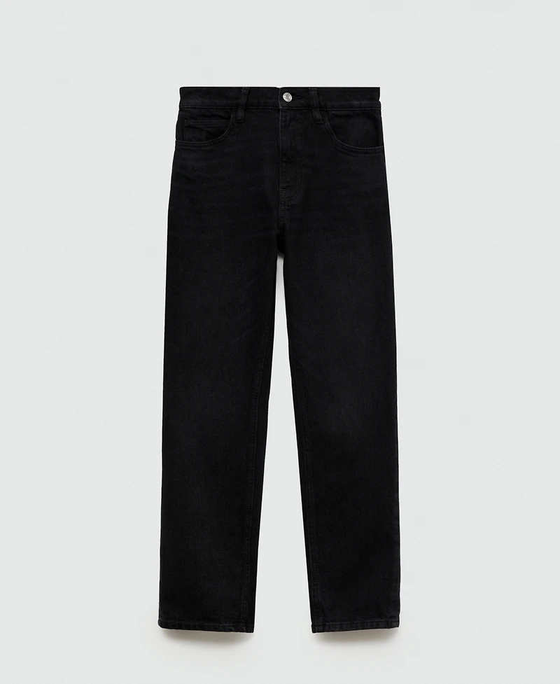 Mango Women's Mom Comfort High Rise Jeans