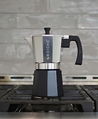 Grosche Milano Tuxedo Stovetop 6 Cup Espresso Maker Moka Pot