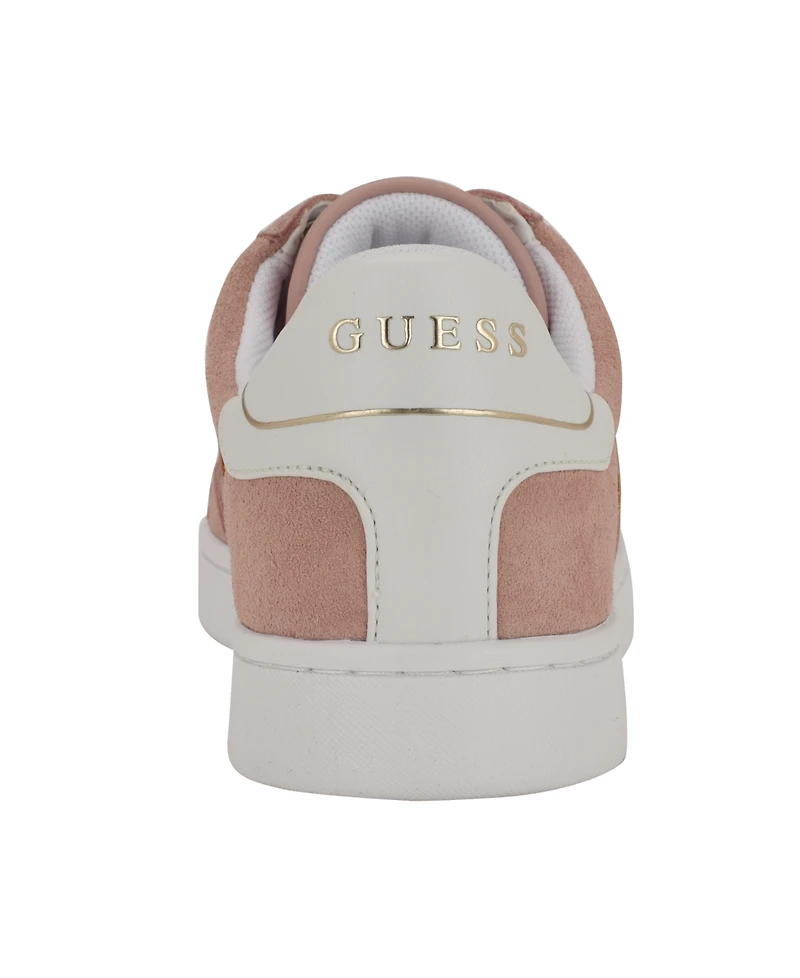 Guess Women's Jrone Lace-Up Low Profile Court Sneakers