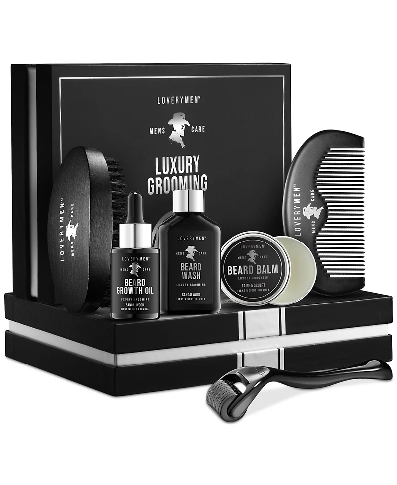7-Pc. Beard Growth Kit Gift Set