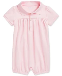Polo Ralph Lauren Baby Cotton Polo Bubble Romper
