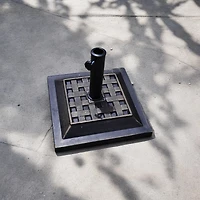 Slickblue Square Heavy Duty Outdoor Umbrella Stand Base