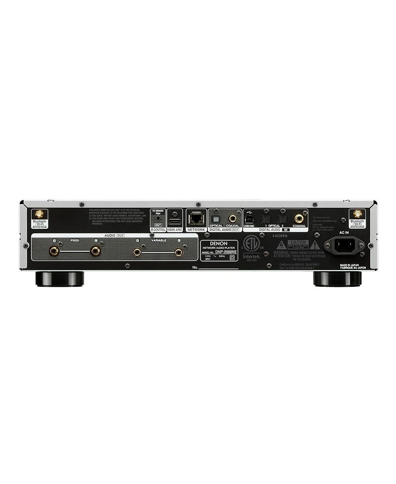 Denon Dnp-2000NE Network Player with Ultra AL32 Processing and Heos Built-In