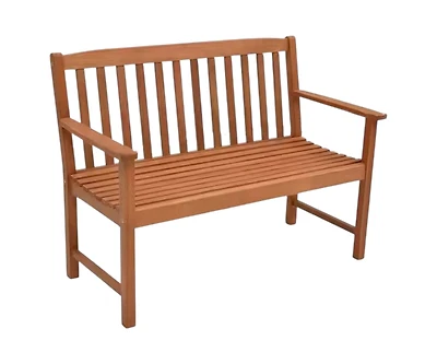 Slickblue Solid Wood 4-Ft. Outdoor Patio Garden Bench