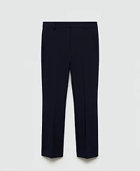 Mango Women's Pleat Straight Trousers