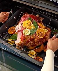 Calphalon Hard-Anodized Nonstick 16-Inch Roasting Pan with Rack