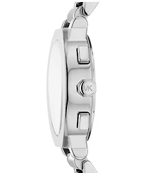 Michael Kors Women's Gramercy Chronograph Silver-Tone Stainless Steel Watch