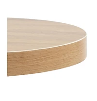 vidaXL Bistro Table Light Brown 19.7" Mdf