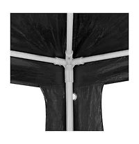 Party Tent Pe Anthracite 9.8'x9.8'