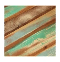 vidaXL Coffee Table Bowl-shaped with Steel Base Solid Reclaimed Wood