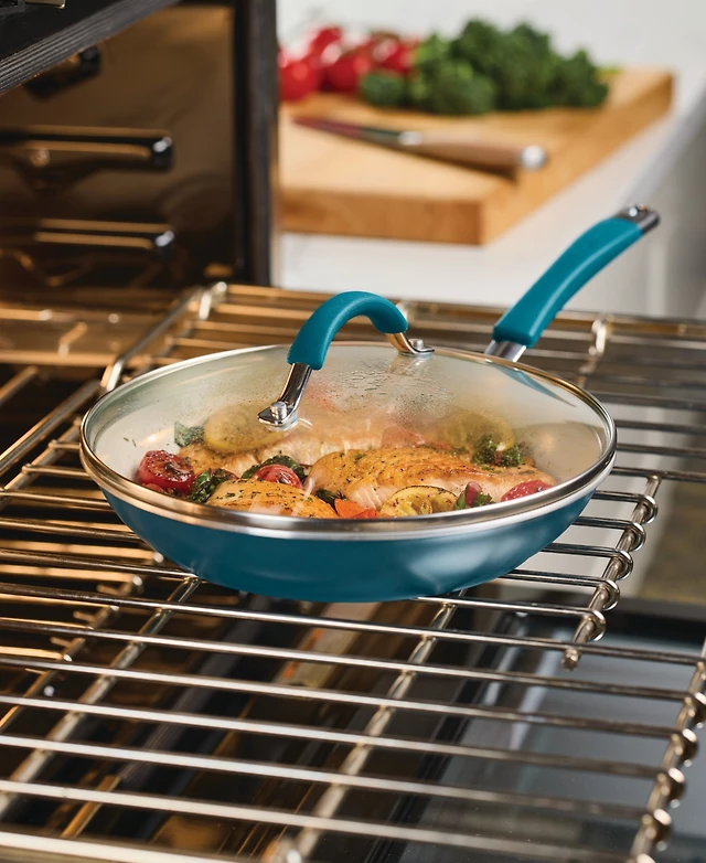 Shop Rachael Ray Cucina Porcelain Enamel 10 Piece Nonstick