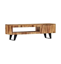 Tv Stand 55.1"x11.8"x15.7" Solid Wood Sheesham