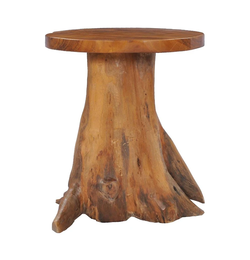 Coffee Table 15.7"x15.7" Solid Teak Wood