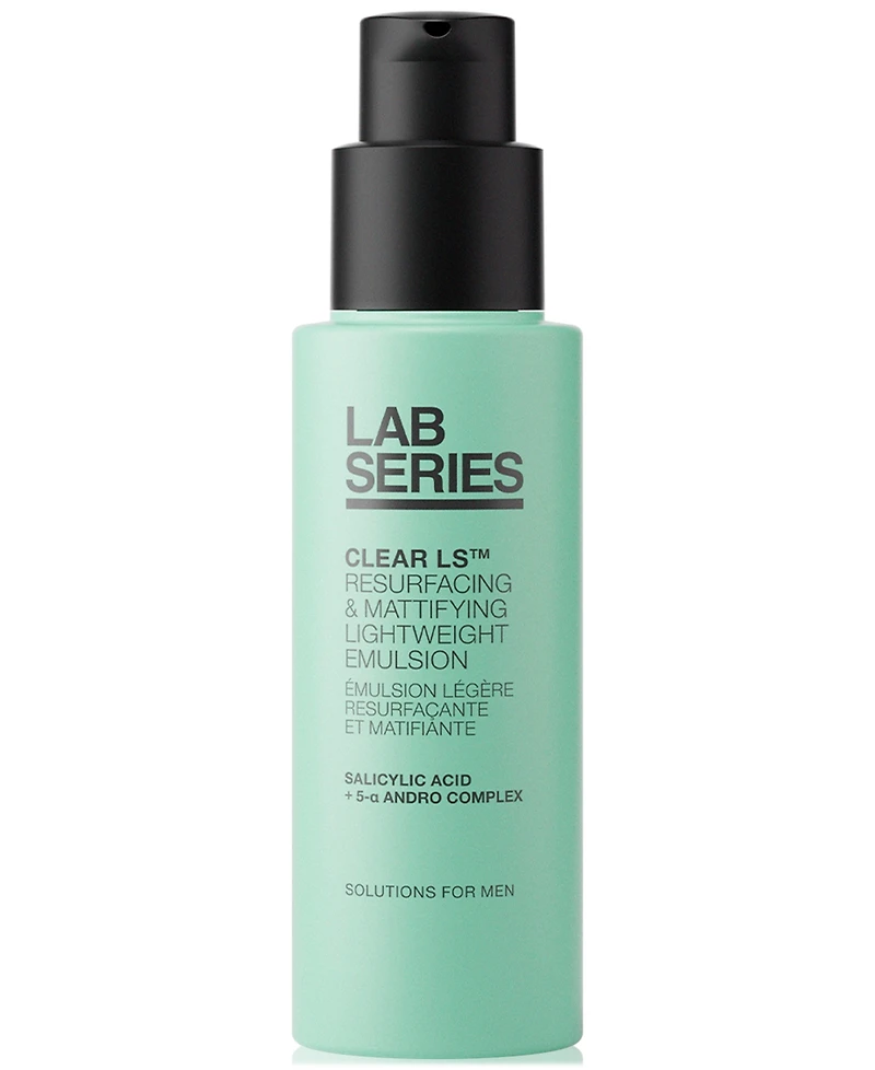 Lab Series Skincare for Men Clear Ls Resurfacing & Mattifying Lightweight Emulsion, 1.7 oz.