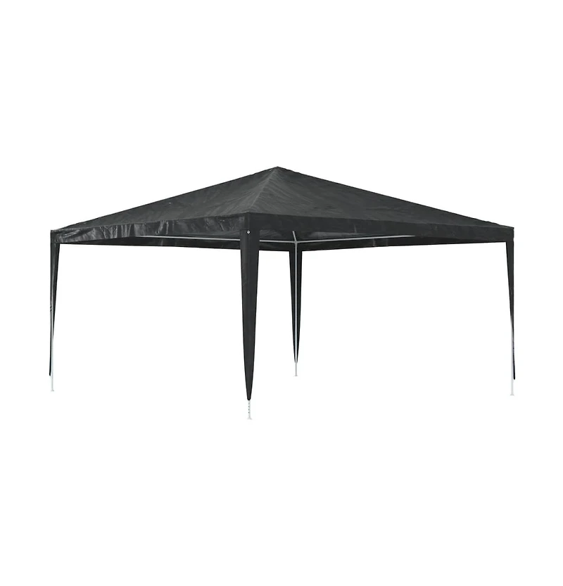 Professional Party Tent 13.1'x13.1' Anthracite 0.3 oz/ft²
