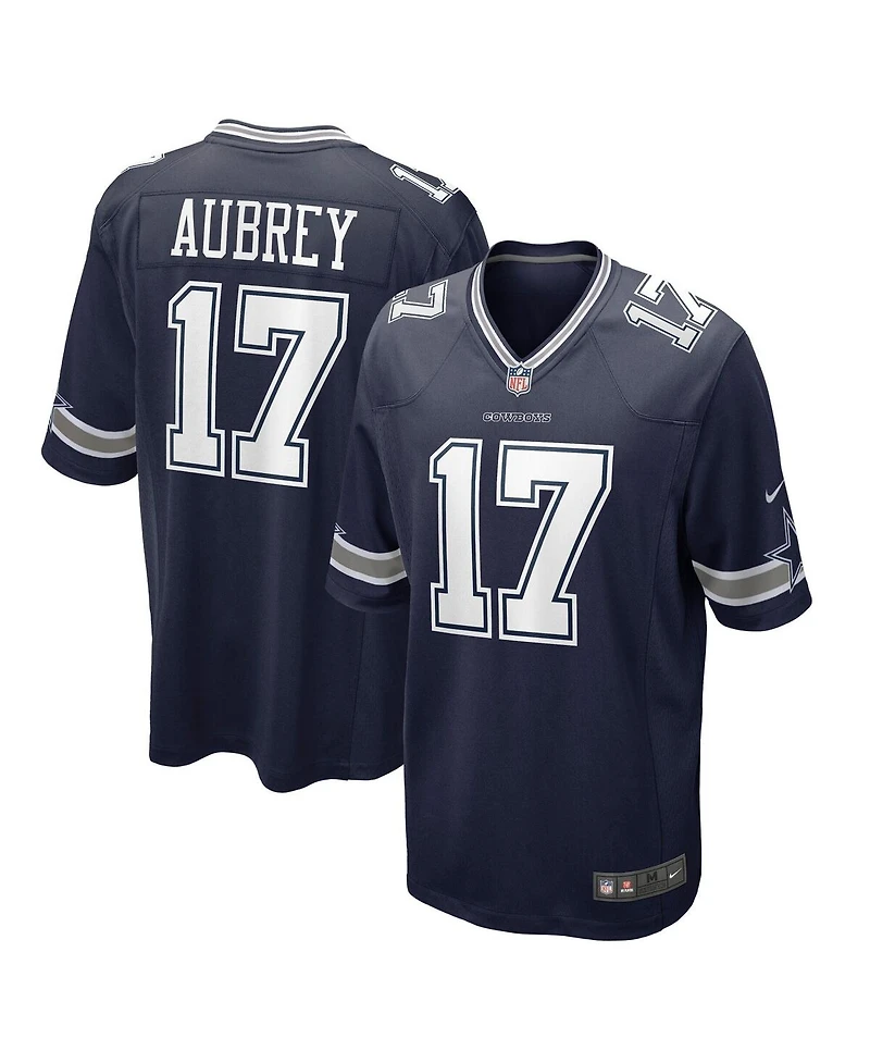 Nike Men's Brandon Aubrey Navy Dallas Cowboys Team Game Jersey