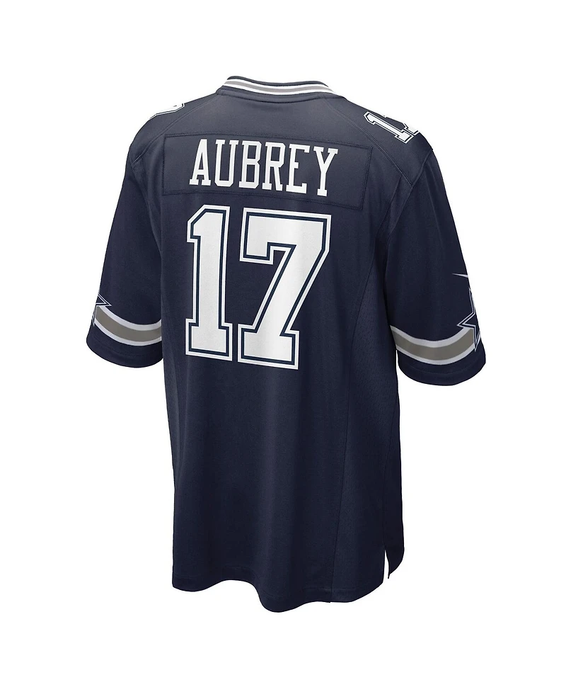 Nike Men's Brandon Aubrey Navy Dallas Cowboys Team Game Jersey