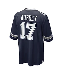 Nike Men's Brandon Aubrey Navy Dallas Cowboys Team Game Jersey