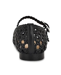 Nine West Women's Halie Woven Mary Jane Flats