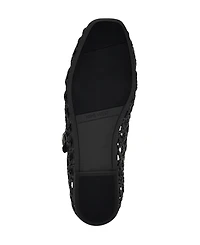 Nine West Women's Halie Woven Mary Jane Flats