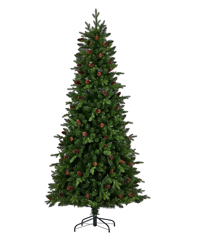 Seasonal 7.5ft Canyon Ranch Fir Tree, 380 Warm Led Lights