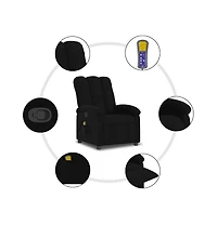 vidaXL Massage Recliner Chair Fabric