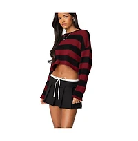 Edikted Womens Shyrah Oversized Knit Top