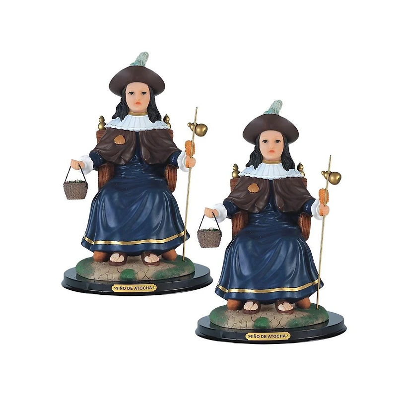 Fc Design "2-pc Set" 8.5"H Nino de Atocha Statue Holy Infant of Atocha Holy Figurine Statue Ornament Home Room Office Decor and Perfect Ideas for Hous