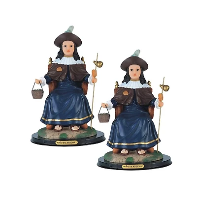 Fc Design "2-pc Set" 8.5"H Nino de Atocha Statue Holy Infant of Atocha Holy Figurine Statue Ornament Home Room Office Decor and Perfect Ideas for Hous
