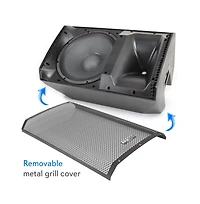 Pyle 15" Bluetooth Stage & Studio Pa Speaker with MP3/Usb/Sd Playback, 1400W, Digital Lcd Display & Led Lights