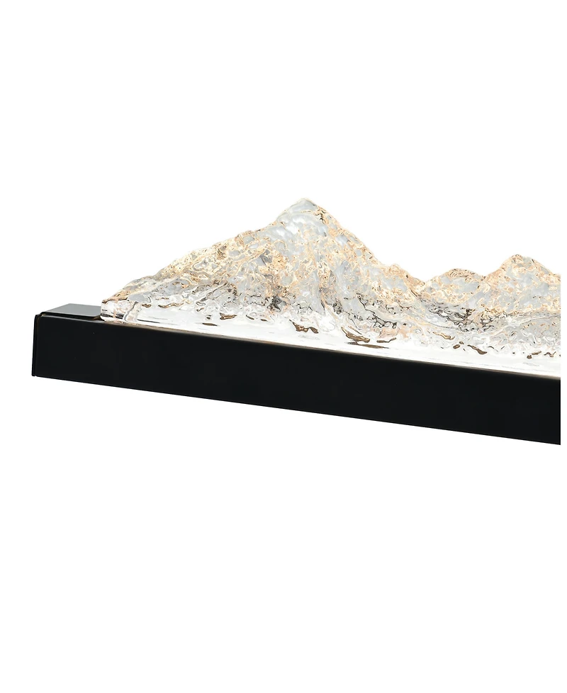 Cwi Lighting 5" Metal Himalayas Integrated Led Vanity Light