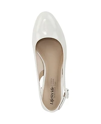 LifeStride Women's Tia Block Heel Slingback Pumps