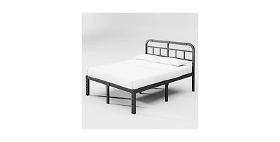 Slickblue Heavy Duty Platform Bed Frame w/ Headboard