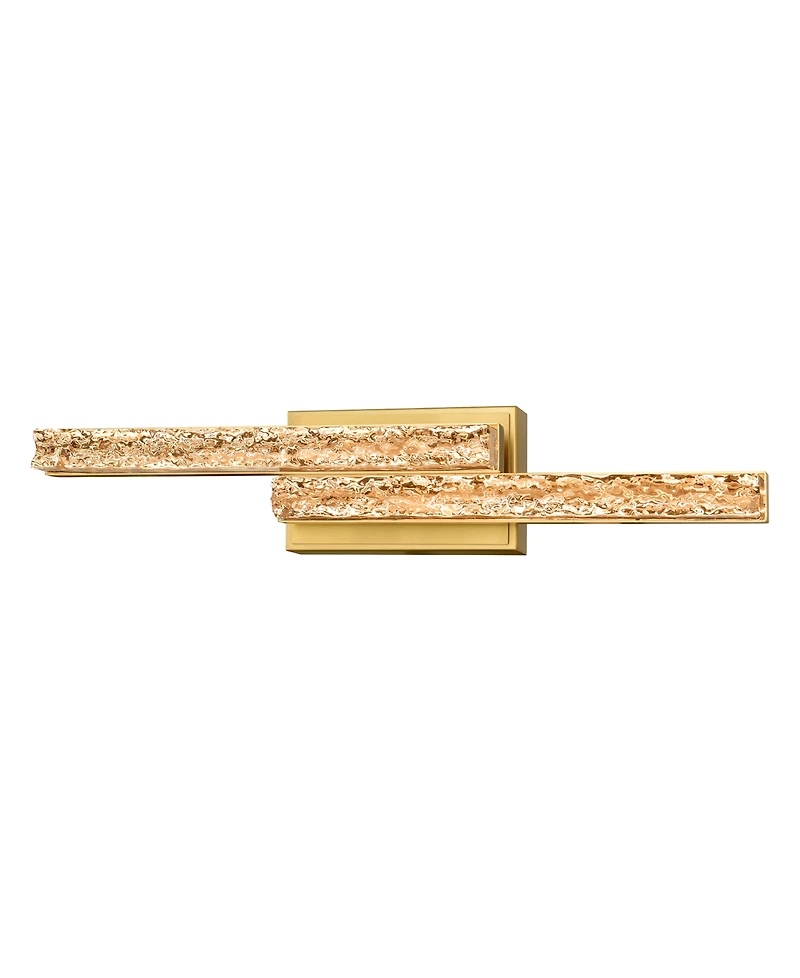 Cwi Lighting 4.3" Metal Stagger Integrated Led Vanity Light