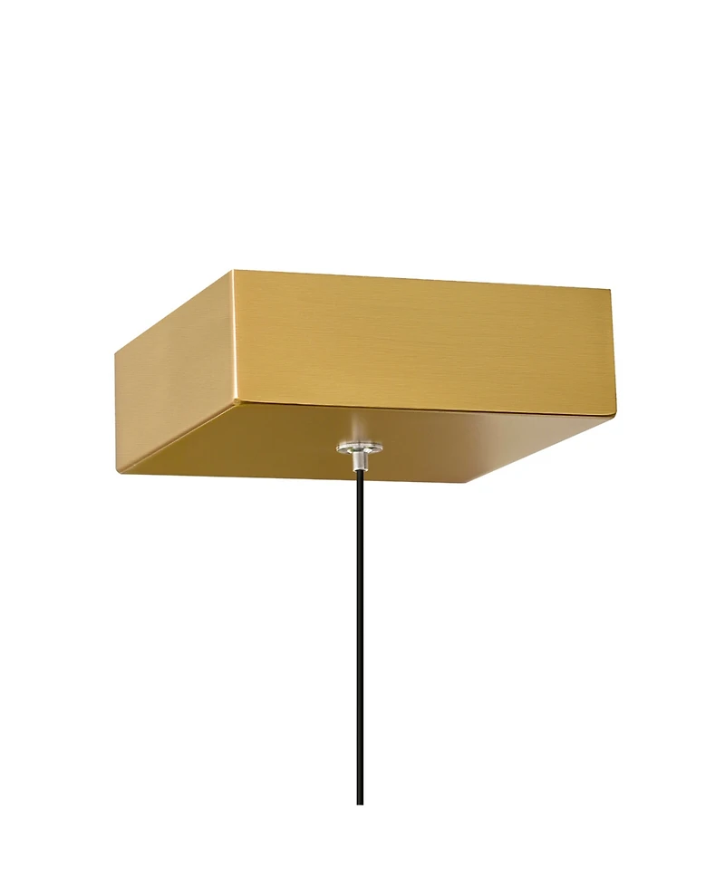 Cwi Lighting 16" Metal Greta Integrated Led Mini Pendant